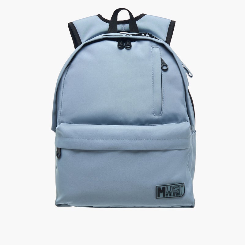 Must Backpack-Sustainable-2 Cmprt-25L (Rpet Pu) Grey \ 32X19X42 - Image 1